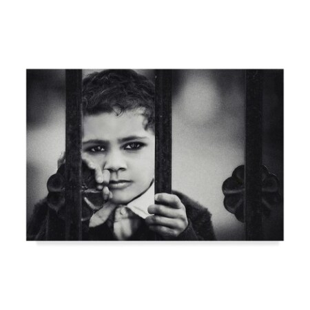 Trademark Fine Art Piet Flour 'The Closed Door' Canvas Art, 12x19 1X05611-C1219GG